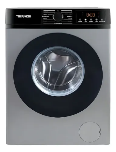 Lavarropa Inverter Silver Telefunken Tfk-wmcfsl 11 Programas Gris