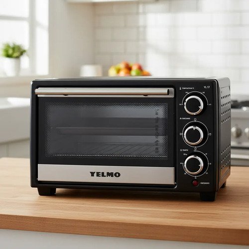 Horno Electrico Yelmo Yl-17 1280w 17 Litros Con Temporizador Color Negro - Image 2