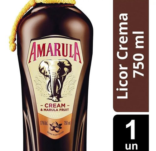 Licor Crema Fina Y Fruta De Marula Amarula Botella 750ml - Image 2