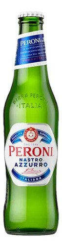 Cerveza Peroni Nastro Azzurro Botella 330ml Origen Italia X8 - Image 2