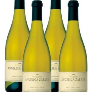 Vino Angelica Zapata Chardonnay Alta 750ml Caja X 4u