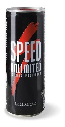 Speed Energizante Unlimited Lata 250 Ml Bebida Pack X24 - Image 2