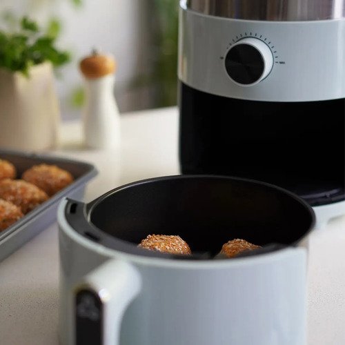 Freidora De Aire Ultracomb Fr-8612 Color Celeste / Inoxidabl Color Celeste / Inoxidable - Image 3