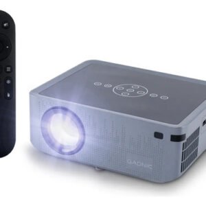 Proyector Gadnic Cinemax Fhd 1080p Led 8000 Lúmenes Bt Conexión Inalámbrica Gris