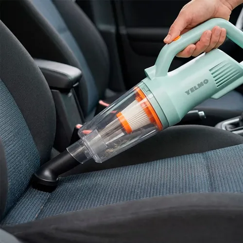 Yelmo As-3240 Aspiradora Para Auto Recargable Usb Color Gris - Image 2