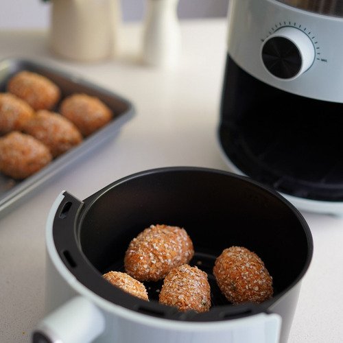 Freidora De Aire Ultracomb Fr-8612 Color Celeste / Inoxidabl Color Celeste / Inoxidable - Image 6