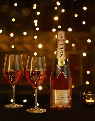 Cham. Moet & Chandon Nectar Imperial Rose Demisec - 750 Ml - Image 3