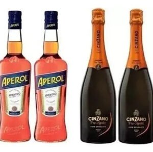 Combo Cinzano Spritz X3 + Aperol 750 X3