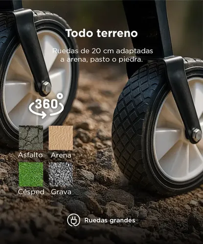 Carro Plegable Gadnic Aluminio Hasta 45 Kg Reforzado Compras Multiuso Camping Playa Negro - Image 4