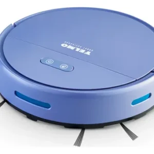 Yelmo Aspiradora Robot As-7070 Inteligente Mopa Azul Filtro Hepa Sistema Anticolisión