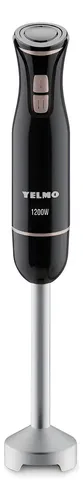 Licuadora De Mano Yelmo Lm-1550 Color Negro 1200w Acero Inoxidable Con Vaso