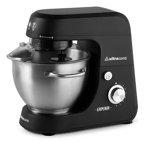 Batidora Planetaria Ultracomb Bb-2106 Negra Color Negro