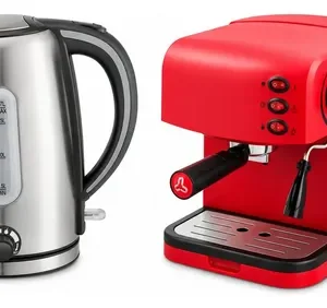 Combo Ultracomb Cafetera Ce-6108 Y Pava Pe-4916. Rojo