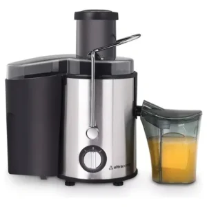 Juguera Extractor Jugo Ultracomb Eléctrica Jg-2703 Con Jarra Acero Inoxidable Color Plata Plateado