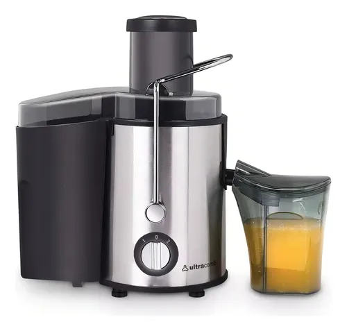 Juguera Extractor Jugo Ultracomb Eléctrica Jg-2703 Con Jarra Acero Inoxidable Color Plata Plateado