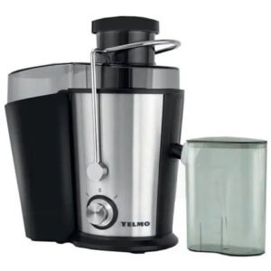 Juguera Eléctrica Extractor De Jugos Yelmo Jg-1707 800w Acero Inoxidable Plateado