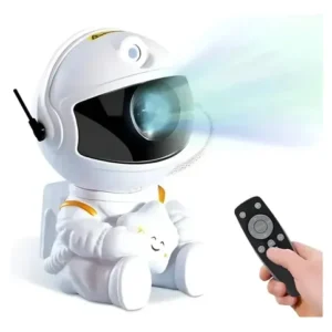 Proyector Lámpara Astronauta Galaxia Gadnic 7 Colores Led 5w Blanco