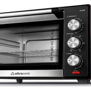 Horno Electrico Ultracomb De Mesa 45lts Uc45cn 45l1600w Conveccion Color Negro/rojo