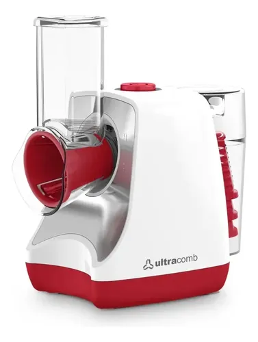 Rallador Electrico Queso Frutas Vegetales Ultracomb Gr2600 E Blanco