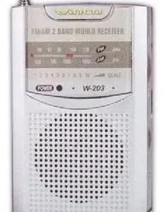 Radio Winco W203 203 Analógico Portátil Color Gris