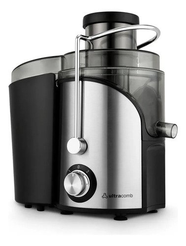 Juguera Extractor Jugo Ultracomb Eléctrica Jg-2703 Con Jarra Acero Inoxidable Color Plata Plateado - Image 2