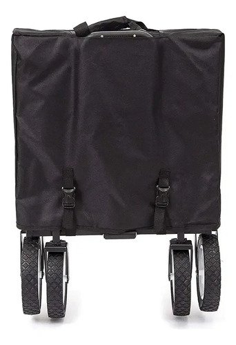Carro Plegable Gadnic Aluminio Hasta 45 Kg Reforzado Compras Multiuso Camping Playa Negro - Image 7