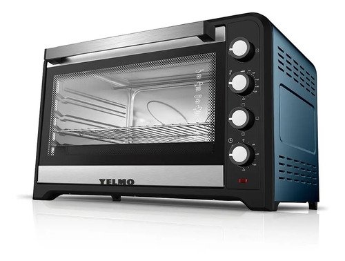 Horno Eléctrico 140 Litros Yelmo Yl-140cln Color Gris/negro 2800w Turbo Convección Con Luz