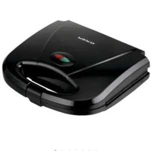 Waflera Eléctrica Winco W17 Antiadherente Wafles 750w Negro