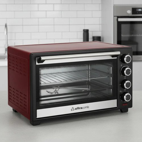 Horno Eléctrico De Mesa Ultracomb Uc-50c Rojo 50lts Convección - Image 2