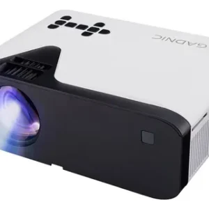 Proyector Portatil Gadnic P-3129 Fhd Soporta 4k Bt Multi Conexion 5000 Lúmenes Control Remoto 40 A 150 Blanco