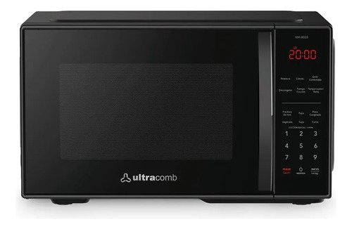 Horno Microondas Hm8023 Con Grill Ultracomb 23 Lts Negro
